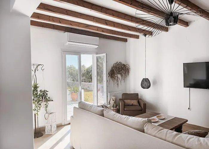 Feriehus The Mykonos House - Newly Renovated Near Town *